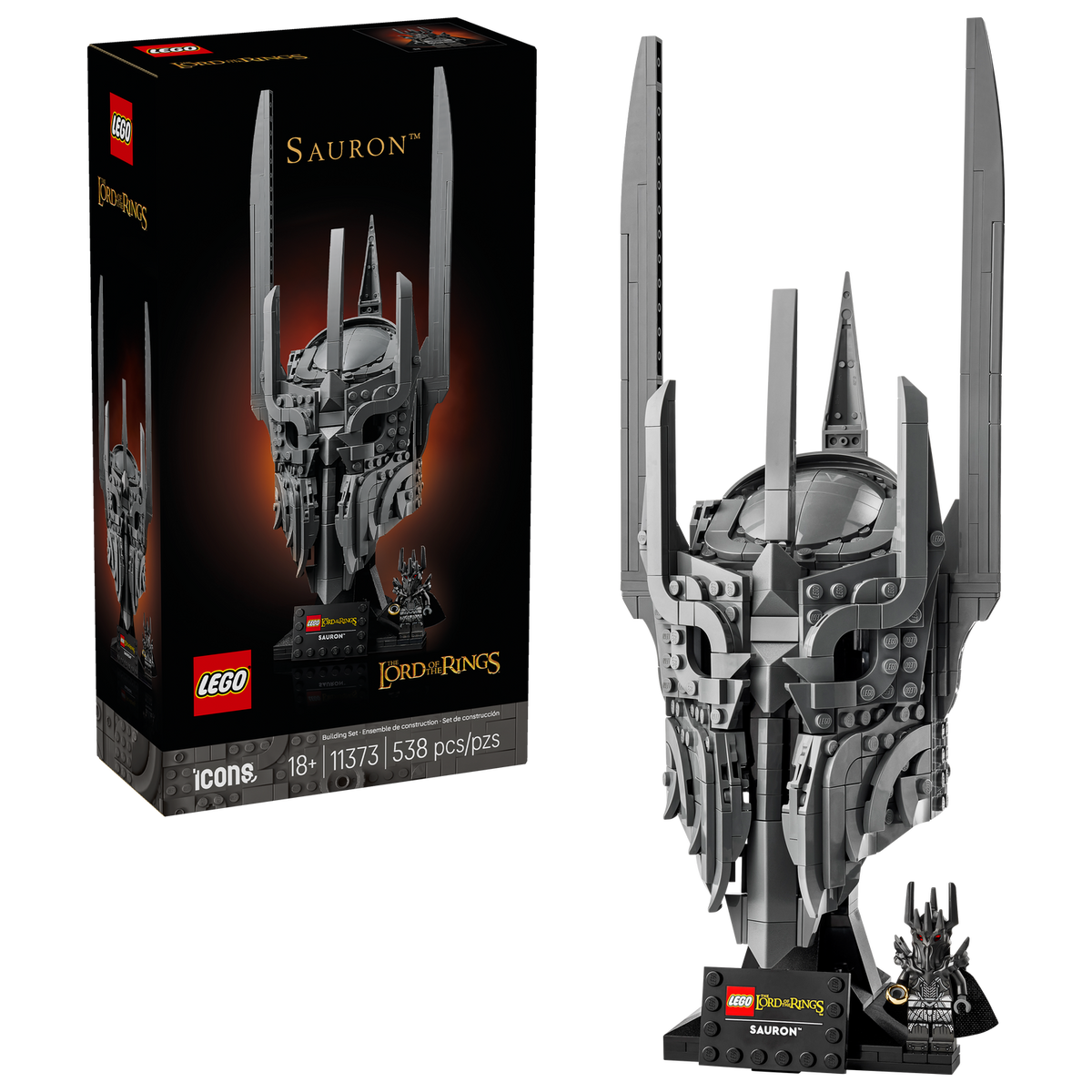 LEGO 11373 - ICONS - The Lord of the Rings: Sauron's Helmet