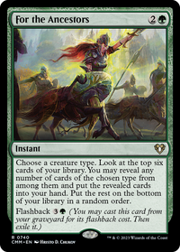 For the Ancestors [Commander Masters]