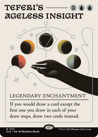 Teferi's Ageless Insight (SLD-1721) - Secret Lair Drop (Borderless) Foil