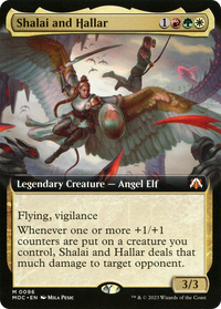 Shalai and Hallar (Extended Art) [March of the Machine Commander]