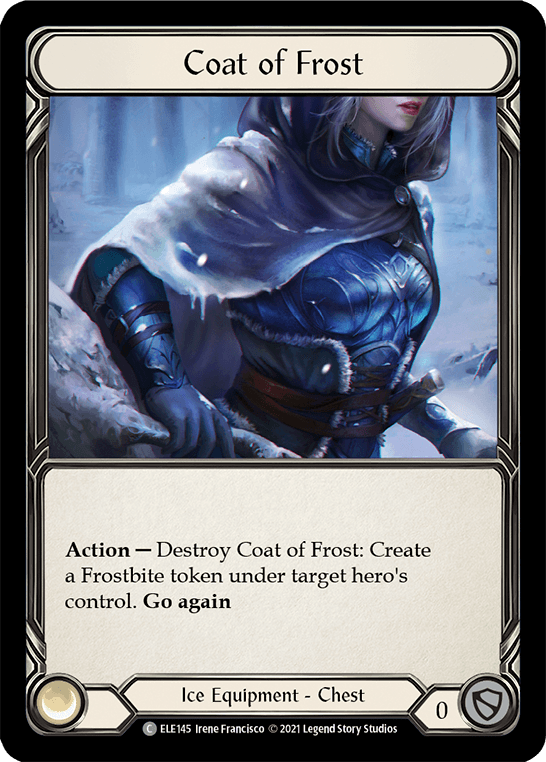 Coat of Frost [ELE145] (Tales of Aria) 1st Edition Normal - POKÉ JEUX