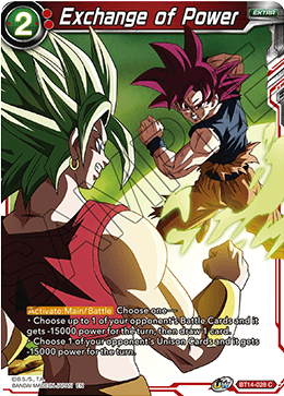 Exchange of Power (BT14-028) [Cross Spirits] - POKÉ JEUX