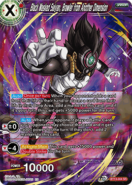Black Masked Saiyan, Brawler from Another Dimension (BT13-004) [Supreme Rivalry] - POKÉ JEUX