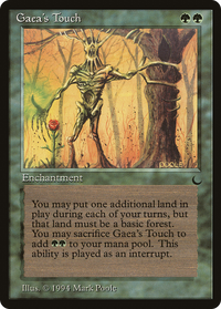 Gaea's Touch (DRK-) - The Dark