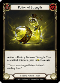 Potion of Strength [WTR171-R] (Welcome to Rathe) Alpha Print Normal - POKÉ JEUX