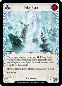 Polar Blast (Blue) [U-ELE168] (Tales of Aria Unlimited) Unlimited Rainbow Foil - POKÉ JEUX