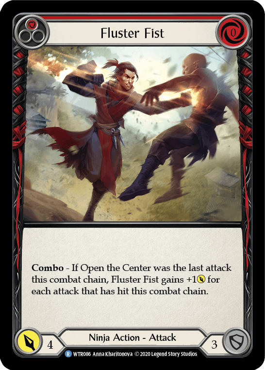 Fluster Fist (Red) [U-WTR086] (Welcome to Rathe Unlimited) Unlimited Rainbow Foil - POKÉ JEUX