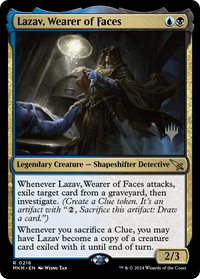Lazav, porteur de visages (pack promotionnel) [Meurtres au Manoir Karlov Promos] 