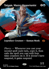 Taigam, Master Opportunist (Borderless) (TDM-335) - Tarkir: Dragonstorm