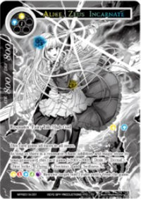 Alice, Zeus incarné (World2019-001) [Cartes promotionnelles] 