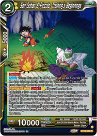 Son Gohan & Piccolo, Training's Beginnings (BT19-108) [Fighter's Ambition] - POKÉ JEUX