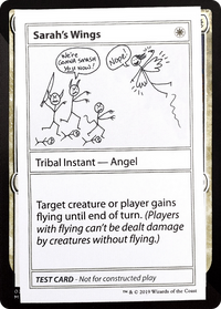 Sarah's Wings (2021 Edition) [Mystery Booster Playtest Cards]