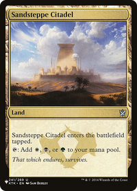 Citadelle de Sandsteppe [Antre secret : du mignon à la brute] 