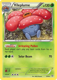 Vileplume (3/98)  - XY  Ancient Origins