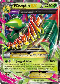 M Sceptile EX (8/98) - XY  Ancient Origins Holofoil