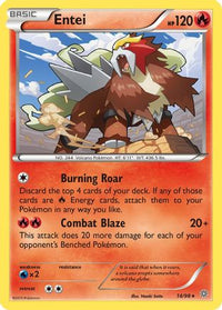 Entei (14/98)  - XY  Ancient Origins