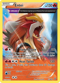 Entei (15/98) - XY  Ancient Origins Holofoil