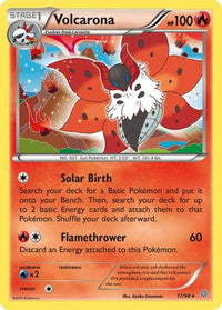 Volcarona (17/98)  - XY  Ancient Origins Holofoil