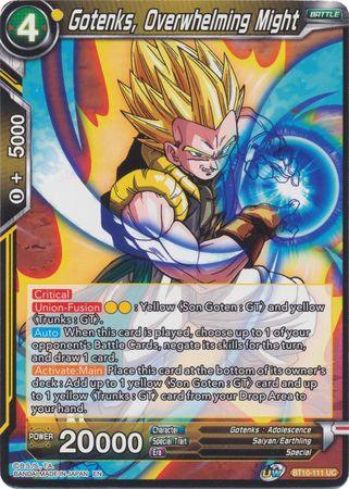 Gotenks, Overwhelming Might (BT10-111) [Rise of the Unison Warrior] - POKÉ JEUX