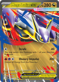 Mega Latias ex (100/132) - Prize Pack Series Cards Holofoil