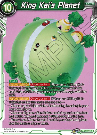 King Kai's Planet (BT15-088) [Saiyan Showdown] - POKÉ JEUX