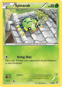 Spinarak (5/98)  - XY  Ancient Origins