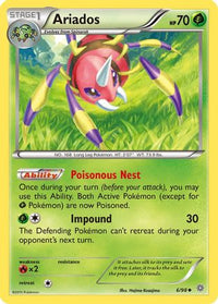 Ariados (6/98)  - XY  Ancient Origins