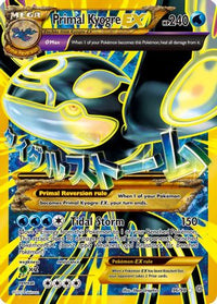 Primal Kyogre EX (Shiny Full Art) (96/98) - XY  Ancient Origins Holofoil