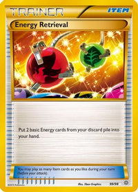 Energy Retrieval (99/98)  - XY  Ancient Origins Holofoil