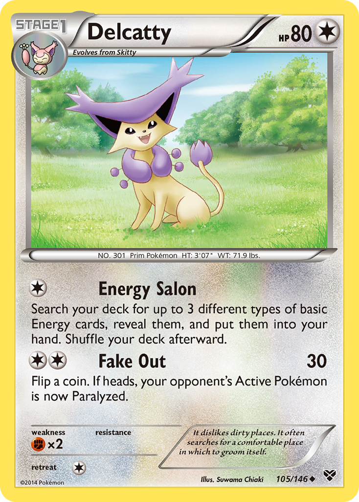 Delcatty (#) (19) - XY Trainer Kit Latias & Latios
