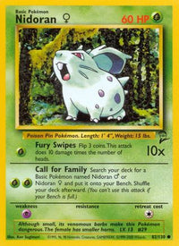 Nidoran F (82/130)  - Base Set 2