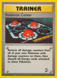 Pokemon Center (114/130) - Base Set 2
