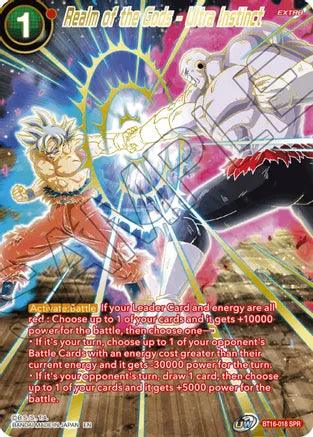 Realm of the Gods - Ultra Instinct (SPR) (BT16-018) [Realm of the Gods] - POKÉ JEUX