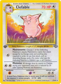Clefable (17/64)  - Jungle 1st Edition