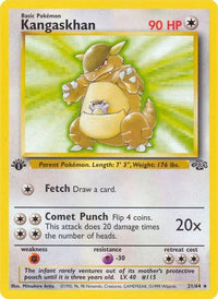 Kangaskhan (21/64)  - Jungle Unlimited