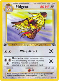 Pidgeot (24/64)  - Jungle 1st Edition