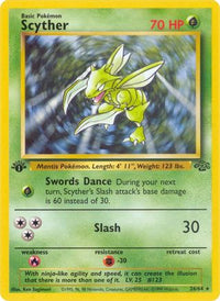 Scyther (26/64) - Jungle 1st Edition