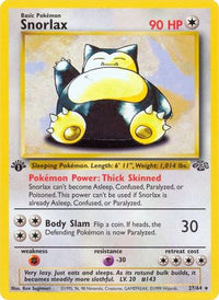 Snorlax (27/64)  - Jungle Unlimited