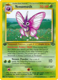 Venomoth (29/64)  - Jungle 1st Edition