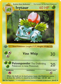 Ivysaur (30/102) - Base Set Shadowless 1st Edition