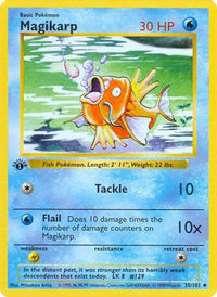 Magikarp (35) - Base Set Shadowless Unlimited