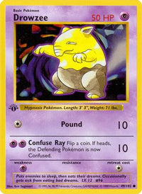 Drowzee (49/102) - Base Set Shadowless 1st Edition