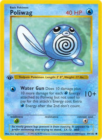 Poliwag (59) - Base Set Shadowless Unlimited