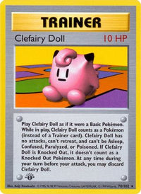 Clefairy Doll (70) - Base Set Shadowless 1st Edition