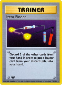 Item Finder (74/102)  - Base Set Shadowless Unlimited