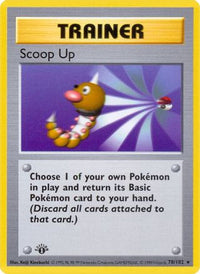 Scoop Up (78/102)  - Base Set Shadowless Unlimited