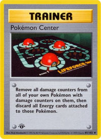 Pokemon Center (85) - Base Set Shadowless 1st Edition
