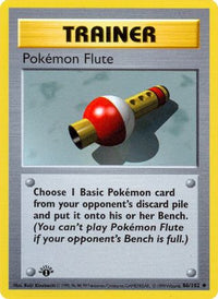 Pokemon Flute (86) - Base Set Shadowless 1st Edition