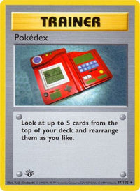 Pokedex (87) - Base Set Shadowless 1st Edition