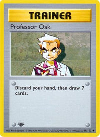 Professor Oak (88) - Base Set Shadowless Unlimited